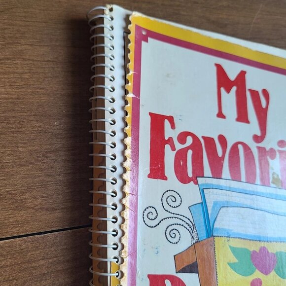 1981 My Favorite Recipes Cookbook Created Compiled Journal Handwritten Lot of 4 - Picture 9 of 11